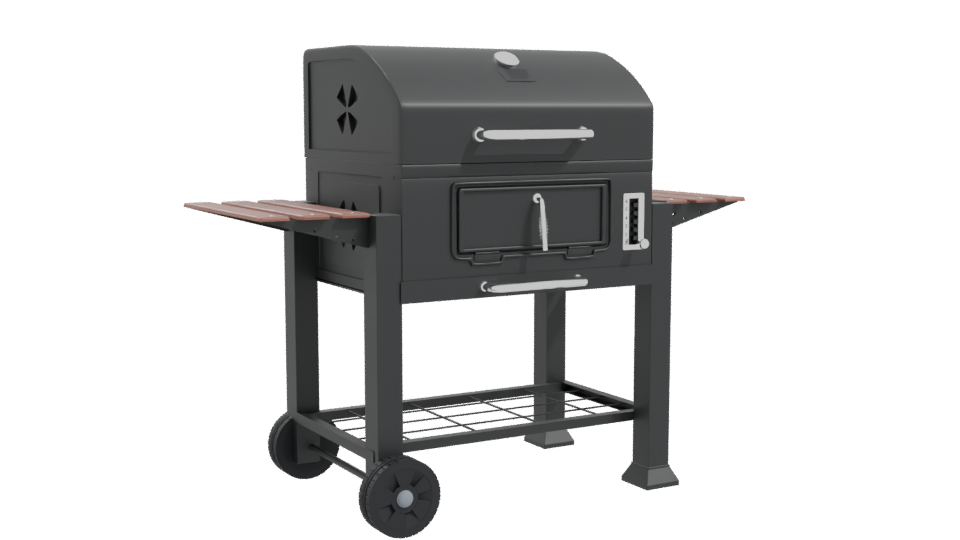 Outdoor Grill Barbecue 3D Model - Professional 3D Model Render 10