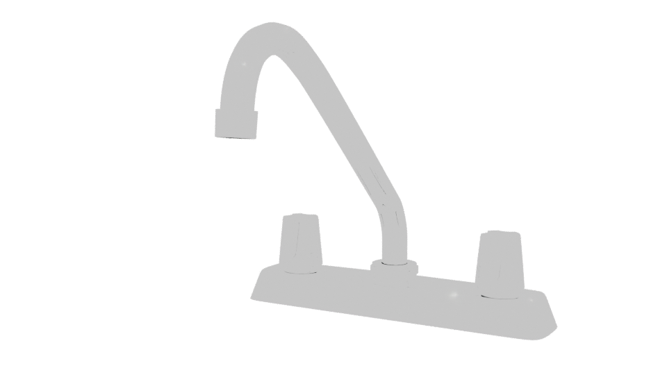 Modern Bathroom Faucet 3D Model - Professional 3D Model Render 12