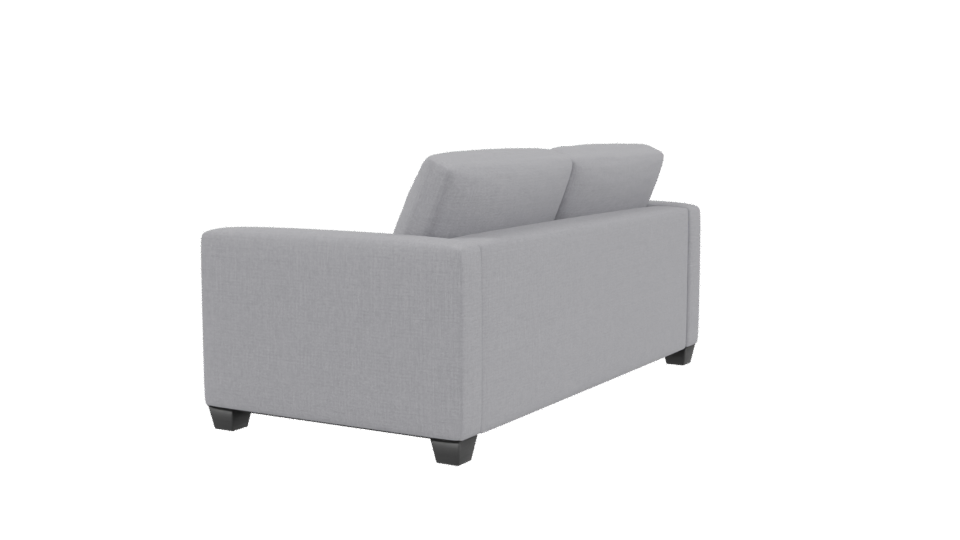 Modern Two-Seat Sofa 3D Model - Professional 3D Model Render 3