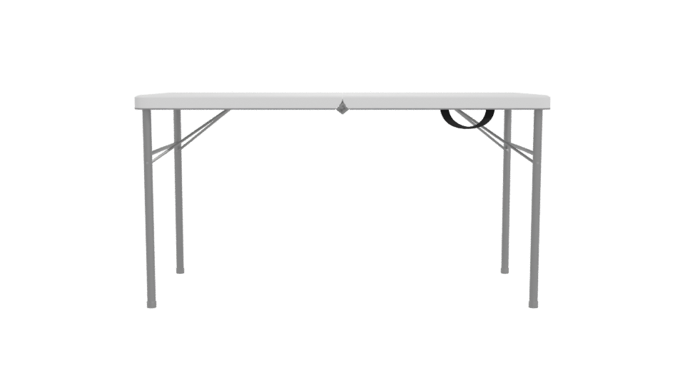 Stylish Folding Table 3D Model - Professional 3D Model Render 11