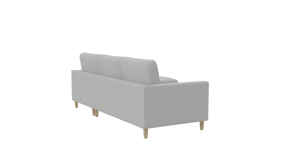 Stylish Modern Sectional Sofa 3D Model - Professional 3D Model Render 7