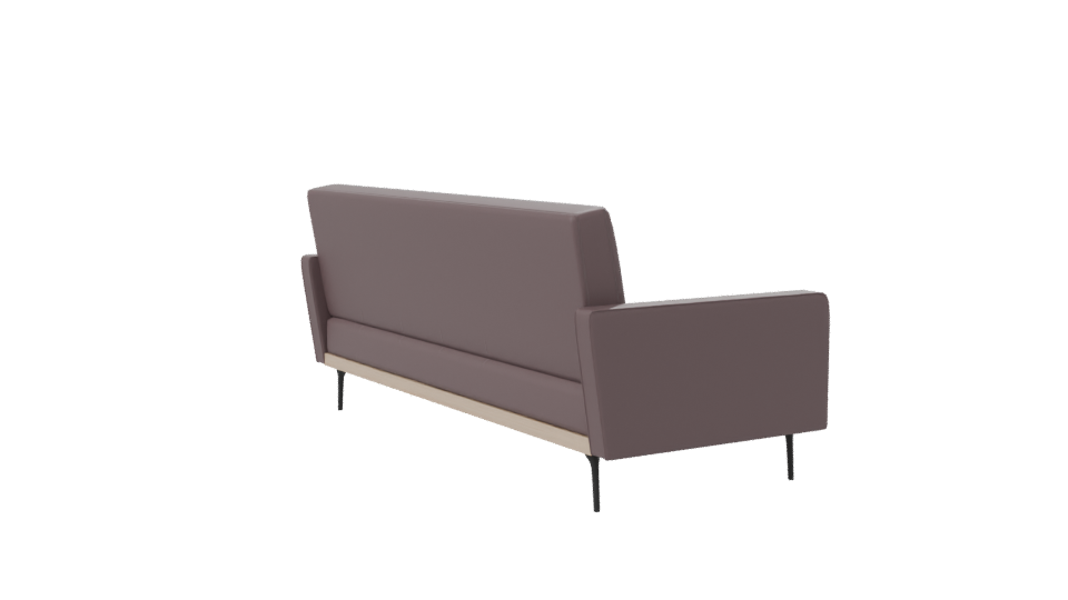 Contemporary Upholstered Sofa 3D Model - Professional 3D Model Render 7