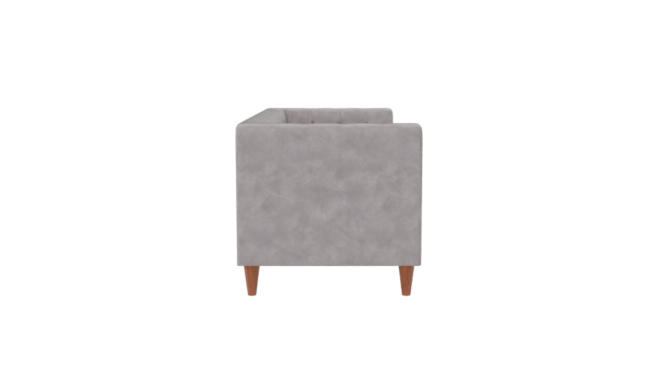 Modern Grey Sofa 3D Model - Professional 3D Model Render 8