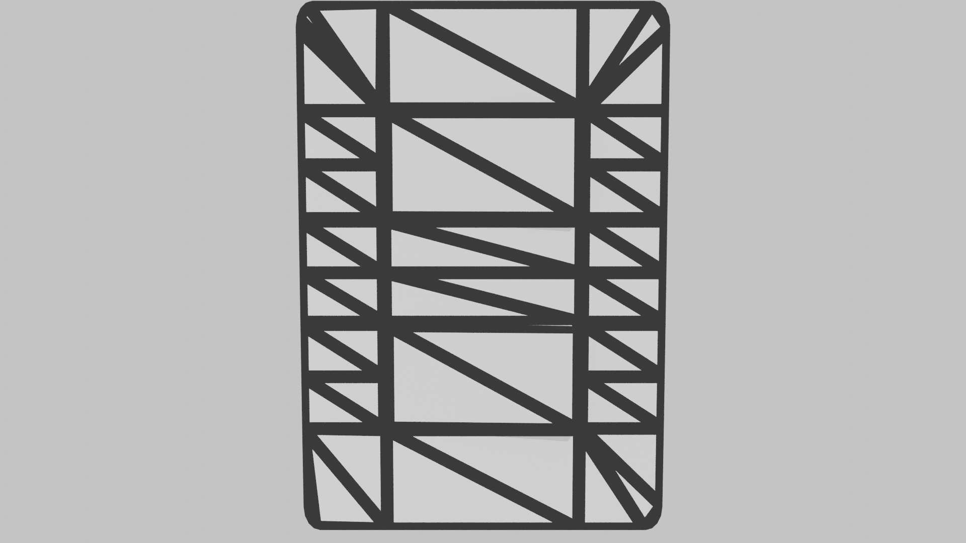 Stylish Metallic Switch Plate 3D - Professional 3D Model Render 16