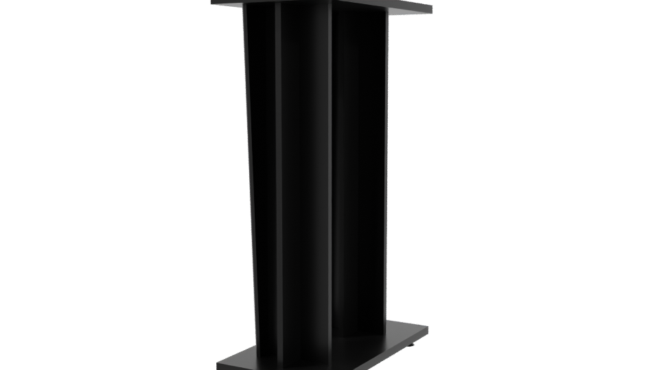 Sleek Modern Console Table 3D Model - Professional 3D Model Render 3