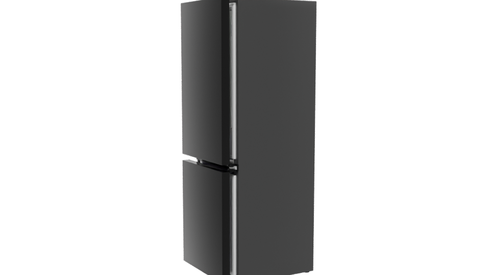 LG Bottom Freezer Refrigerator Model - Professional 3D Model Render 13