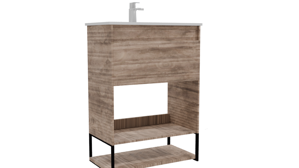 Stylish Bathroom Vanity 3D Model - Professional 3D Model Render 10