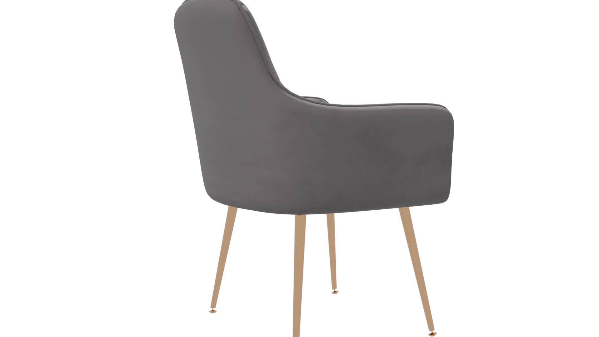 Stylish Modern Accent Chair 3D - Professional 3D Model Render 22