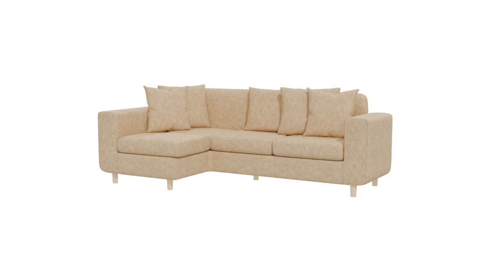 Contemporary Sofa 3D Model - Professional 3D Model Render 12
