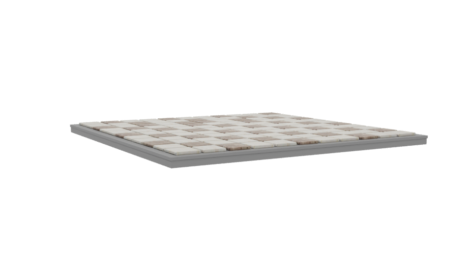 Stylish Ceramic Tile Floor 3D - Professional 3D Model Render 4