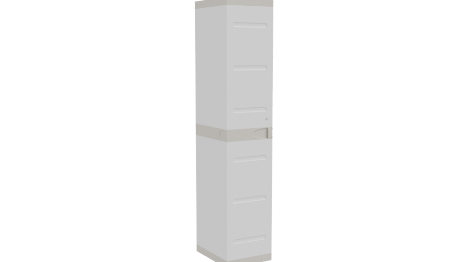 Sleek Modern Storage Cabinet 3D - Professional 3D Model Render 10