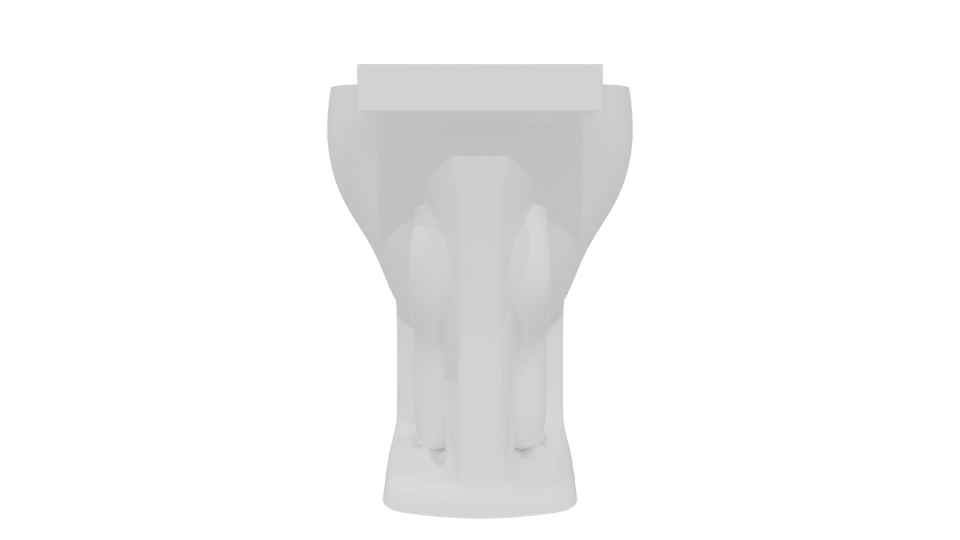 Stylish Bathroom Sink Model - Professional 3D Model Render 5