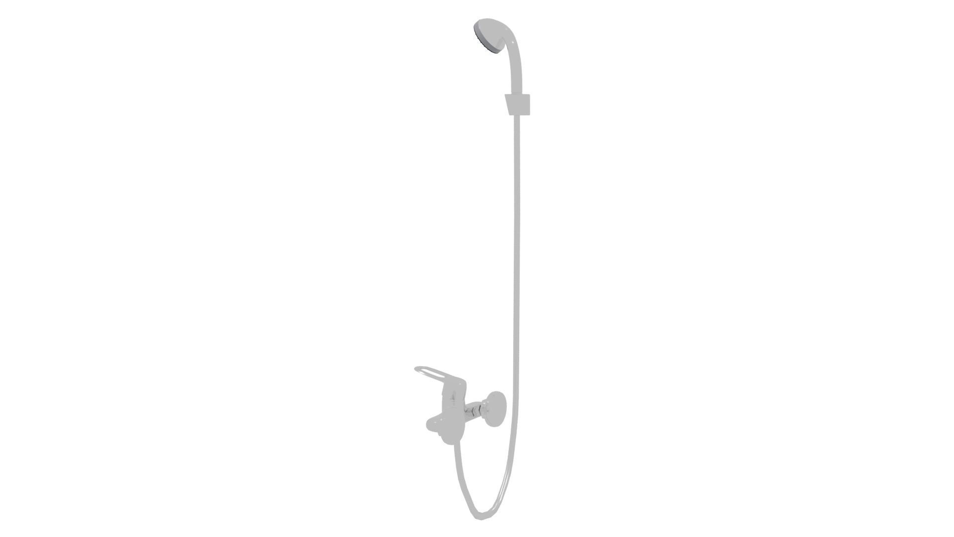 Stylish Shower Head 3D Model - Professional 3D Model Render 15