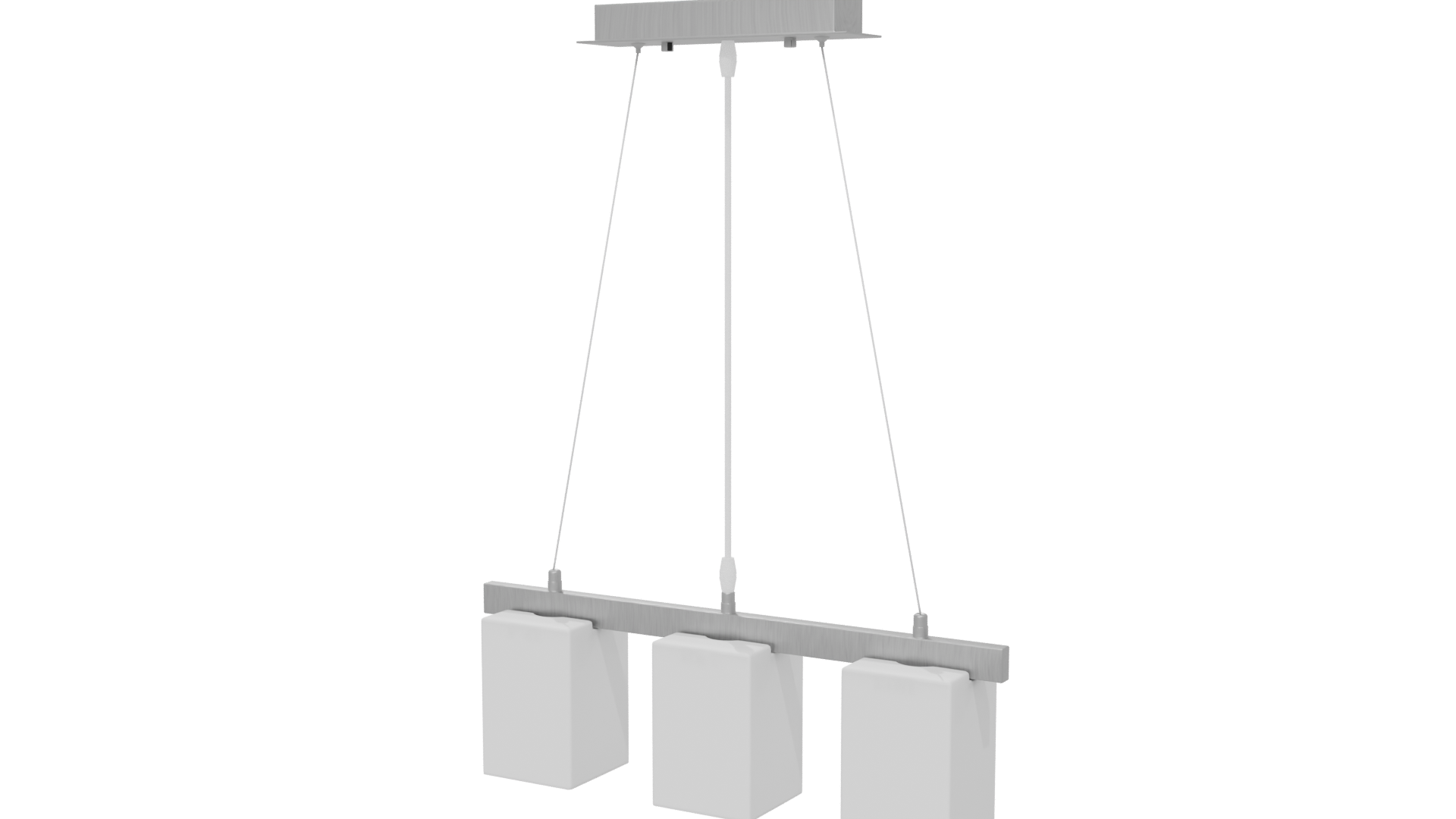 Sleek Modern Pendant Lighting 3D Model - Professional 3D Model Render 6