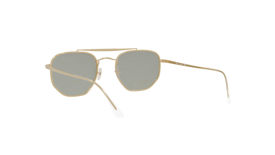 Ray-Ban Round Gold Sunglasses 3D - Professional 3D Model Render 4