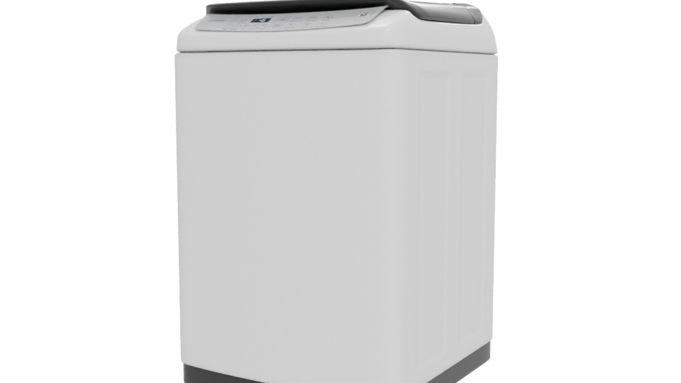 High-Efficiency Washing Machine Model - Professional 3D Model Render 12