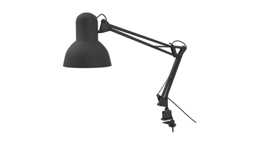 Stylish Adjustable Desk Lamp 3D - Professional 3D Model Render 4
