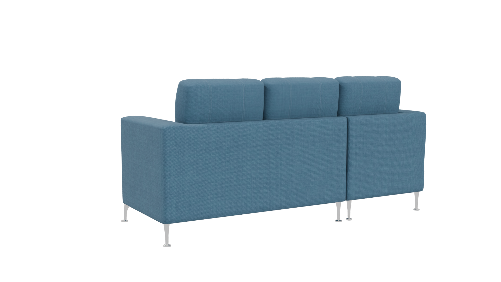 Contemporary Fabric Sofa Model - Professional 3D Model Render 4