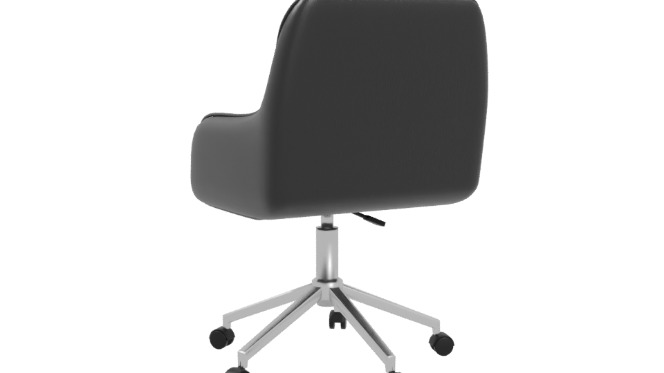 Stylish Modern Office Chair 3D - Professional 3D Model Render 4