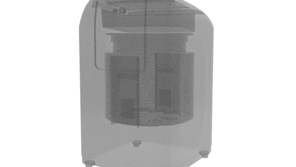 Contemporary Top-Load Washing Machine 3D Model - Professional 3D Model Render 6