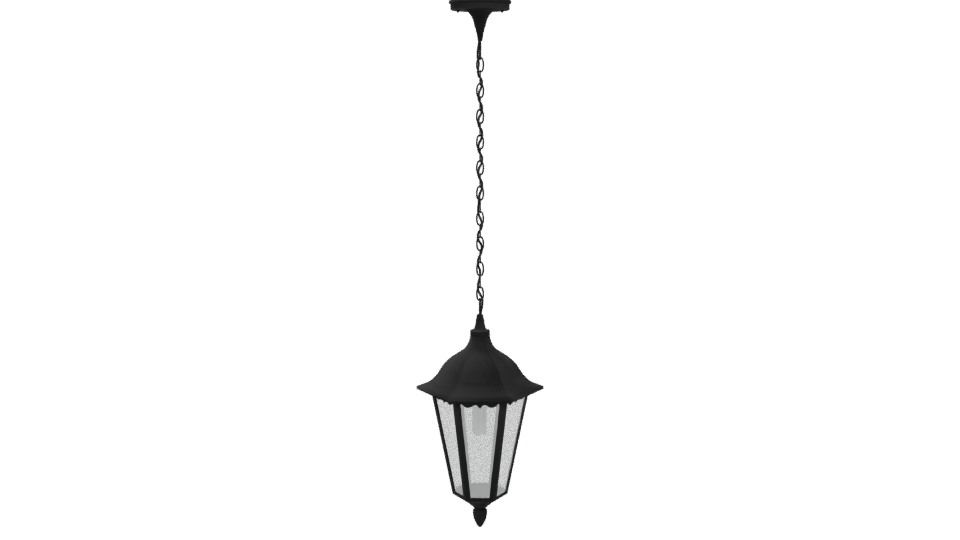 Stylish Hanging Lantern 3D Model - Professional 3D Model Render 5