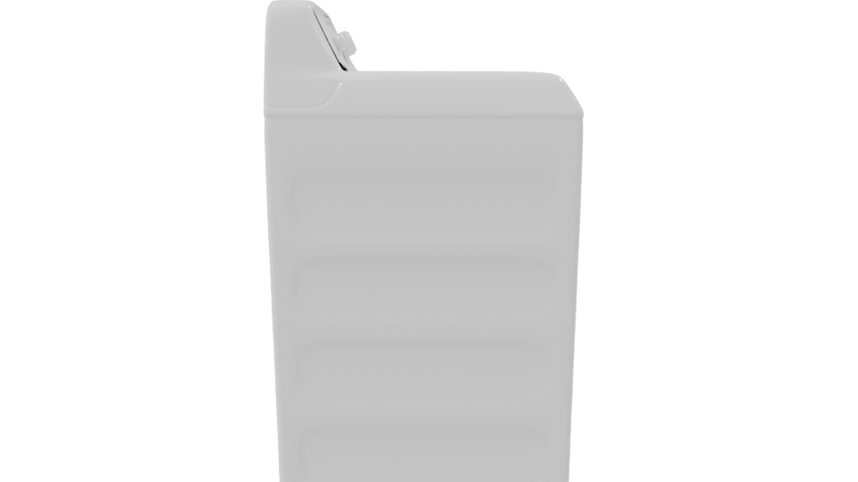 Top-Loading Washing Machine 3D - Professional 3D Model Render 8