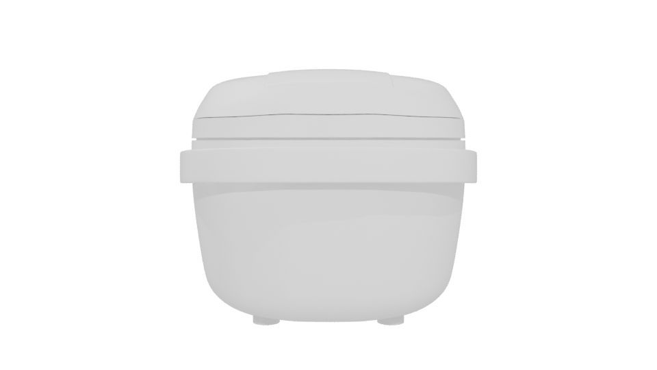 Compact Multicooker 3D Model - Professional 3D Model Render 5