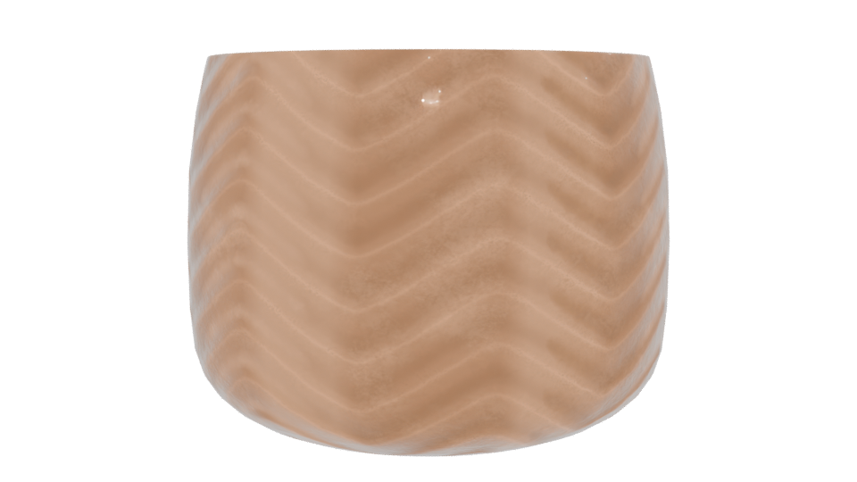 Stylish Decorative Planter Model - Professional 3D Model Render 13