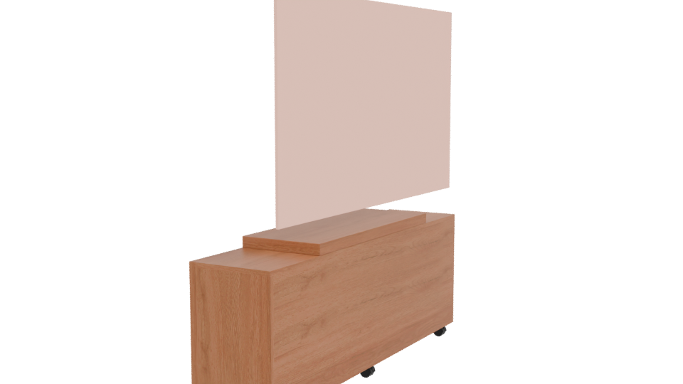 Contemporary TV Stand Model 3D - Professional 3D Model Render 3