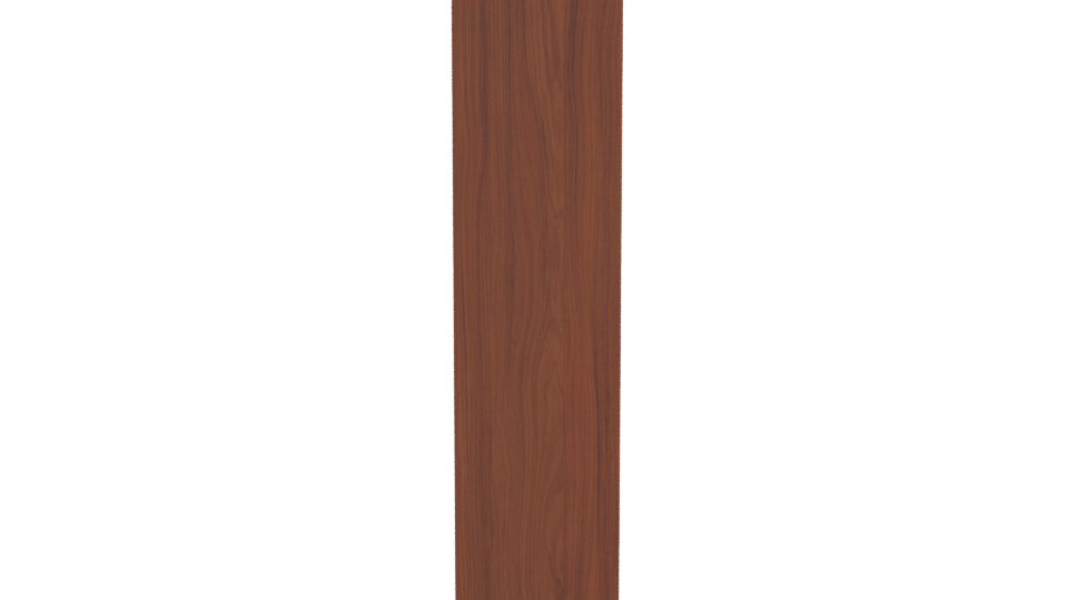 Stylish Wooden Storage Cabinet 3D - Professional 3D Model Render 2