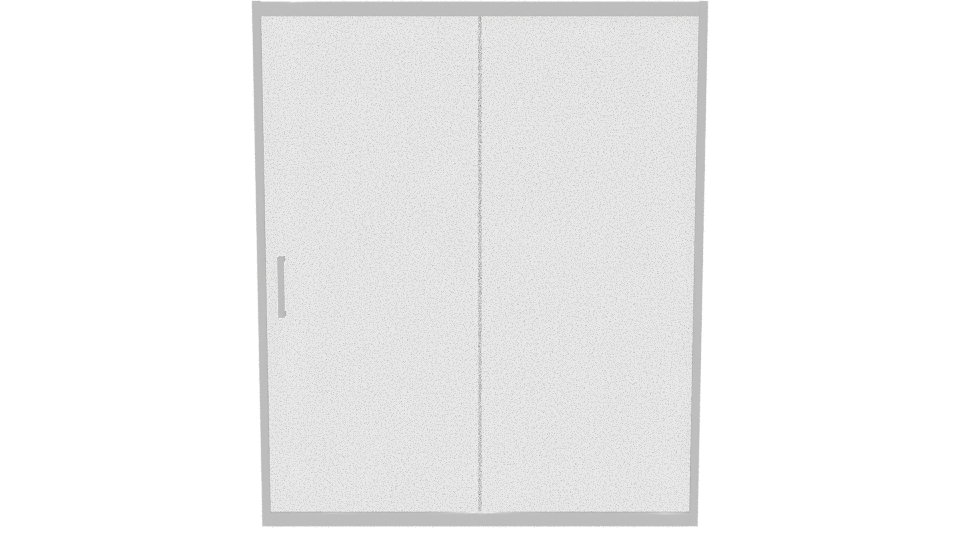 Stylish Sliding Glass Door 3D - Professional 3D Model Render 11