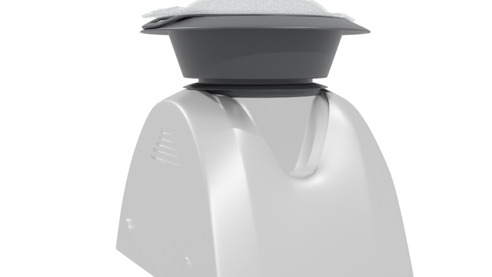 Smart Cooking Appliance 3D Model - Professional 3D Model Render 4