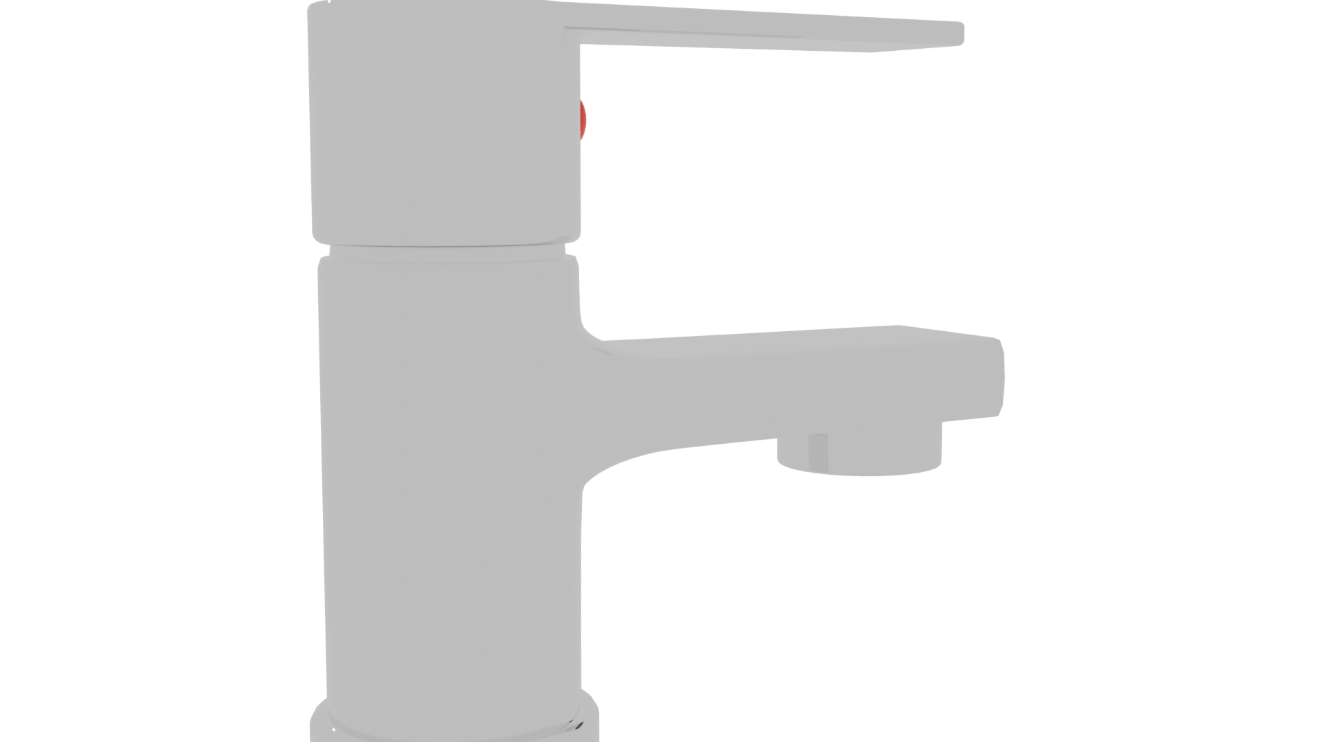 Sleek Modern Faucet 3D Model - Professional 3D Model Render 10