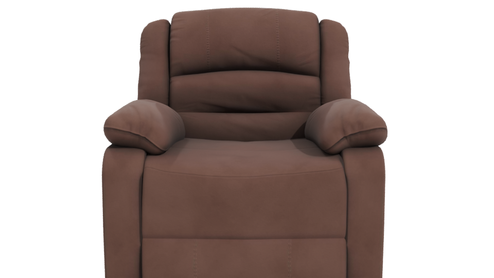 Stylish Recliner Chair 3D Model - Professional 3D Model Render 11