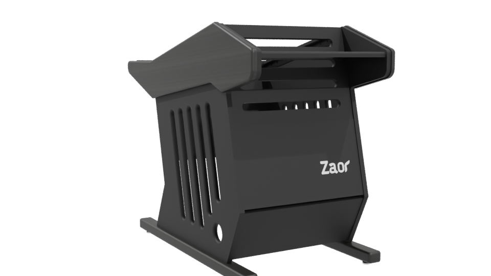 Stylish Cart 3D Model - Professional 3D Model Render 4