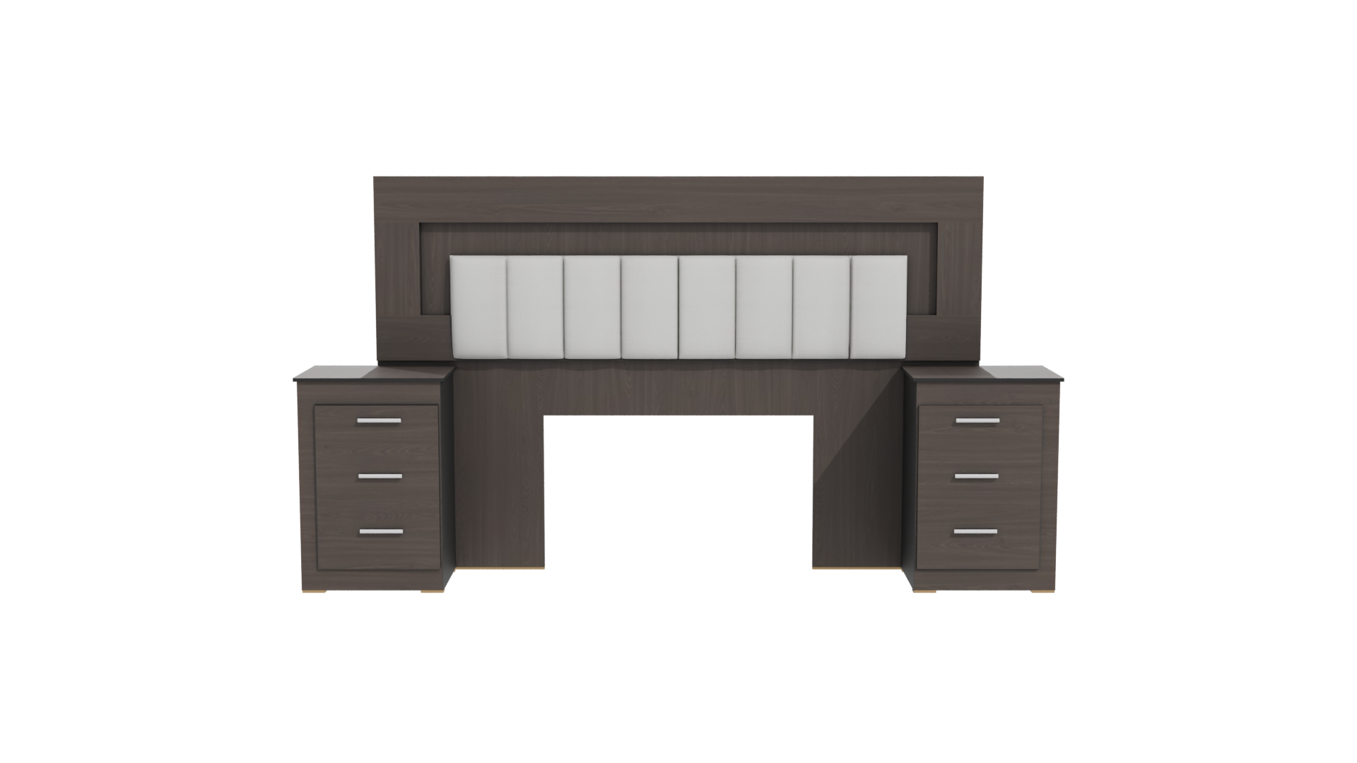 Elegant Bedroom Furniture Set 3D - Professional 3D Model Render 11