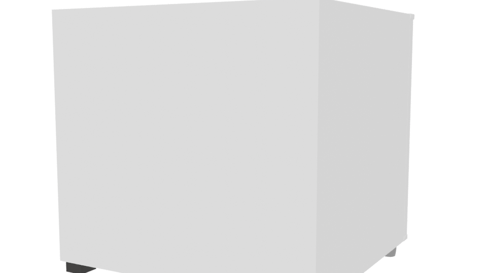 Stylish Modern Storage Box 3D Model - Professional 3D Model Render 6