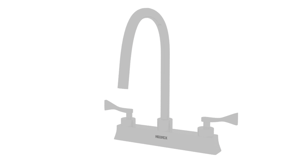 Stylish Kitchen Faucet Model - Professional 3D Model Render 12