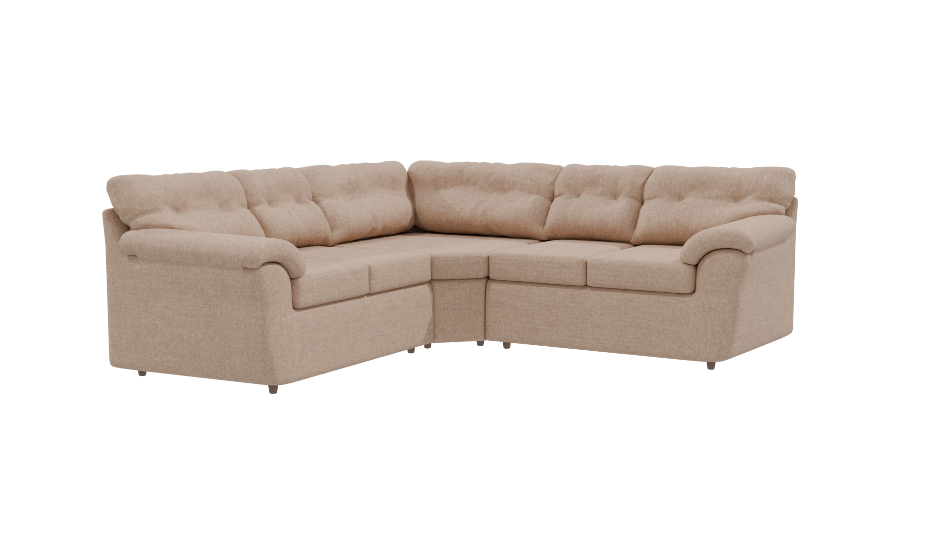 Modular Roma Sofa 3D Model - Professional 3D Model Render 9