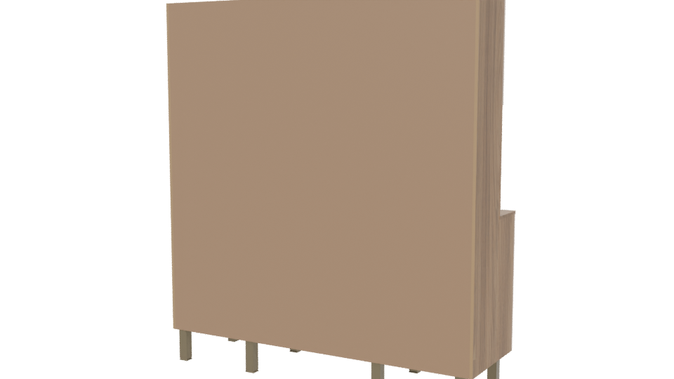 Stylish Kitchen Cabinet 3D Model - Professional 3D Model Render 6