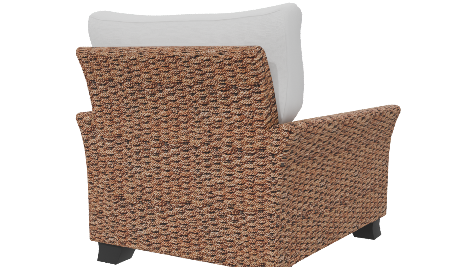 Cozy Modern Lounge Chair 3D - Professional 3D Model Render 6