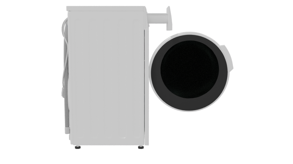 High-Efficiency Washing Machine Model - Professional 3D Model Render 8