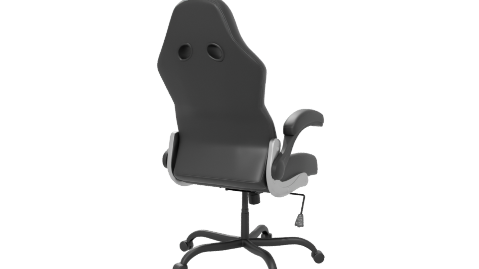 Ergonomic Gaming Chair 3D Model - Professional 3D Model Render 6