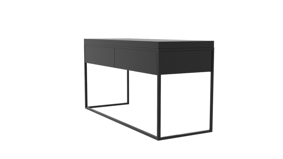 Sleek Modern Desk 3D Model - Professional 3D Model Render 7