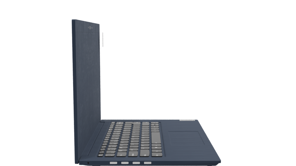 Sleek Laptop Model 3D - Professional 3D Model Render 8