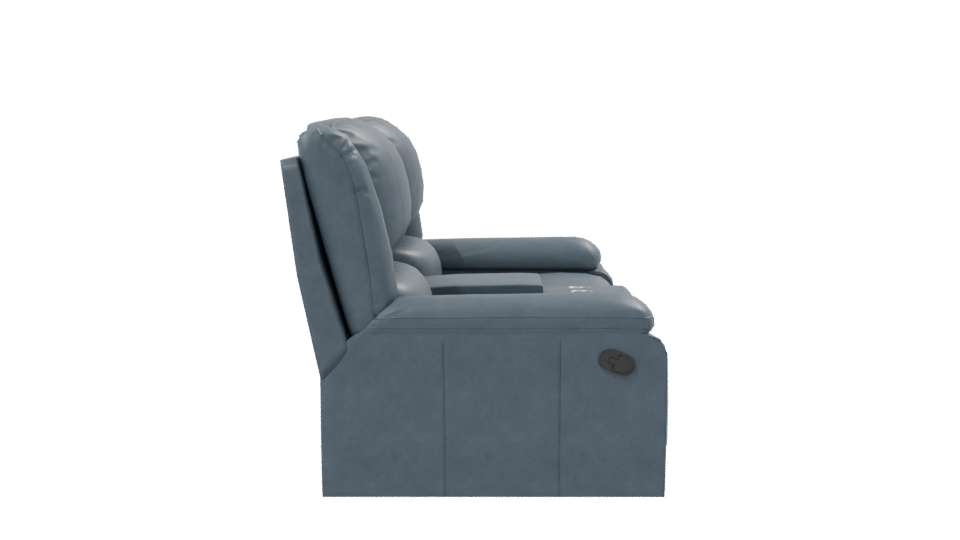 Comfortable Reclining Sofa Model - Professional 3D Model Render 8