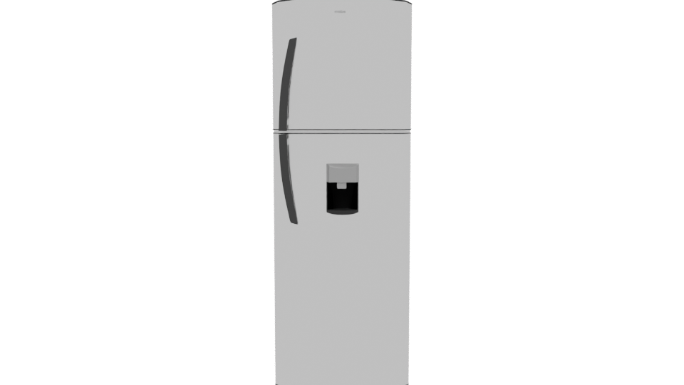 Modern Household Refrigerator 3D - Professional 3D Model Render 11