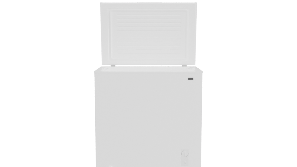 Compact Chest Freezer Model 3D - Professional 3D Model Render 11
