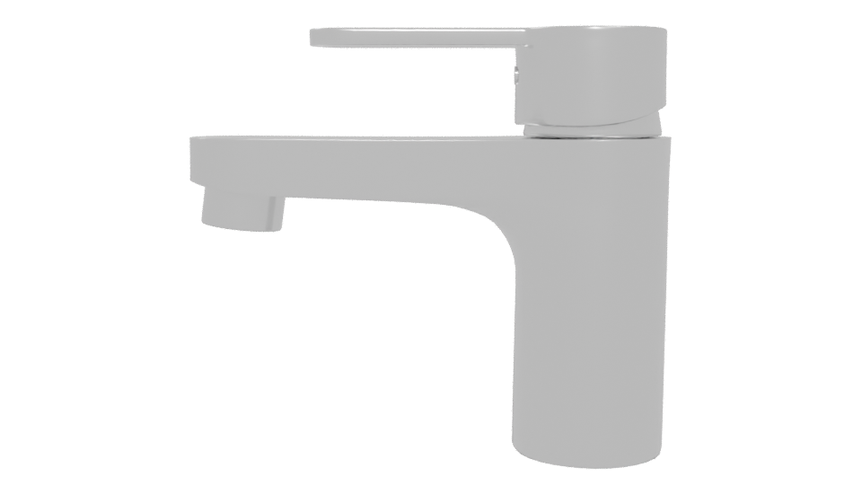 Modern Bathroom Faucet 3D Model - Professional 3D Model Render 5