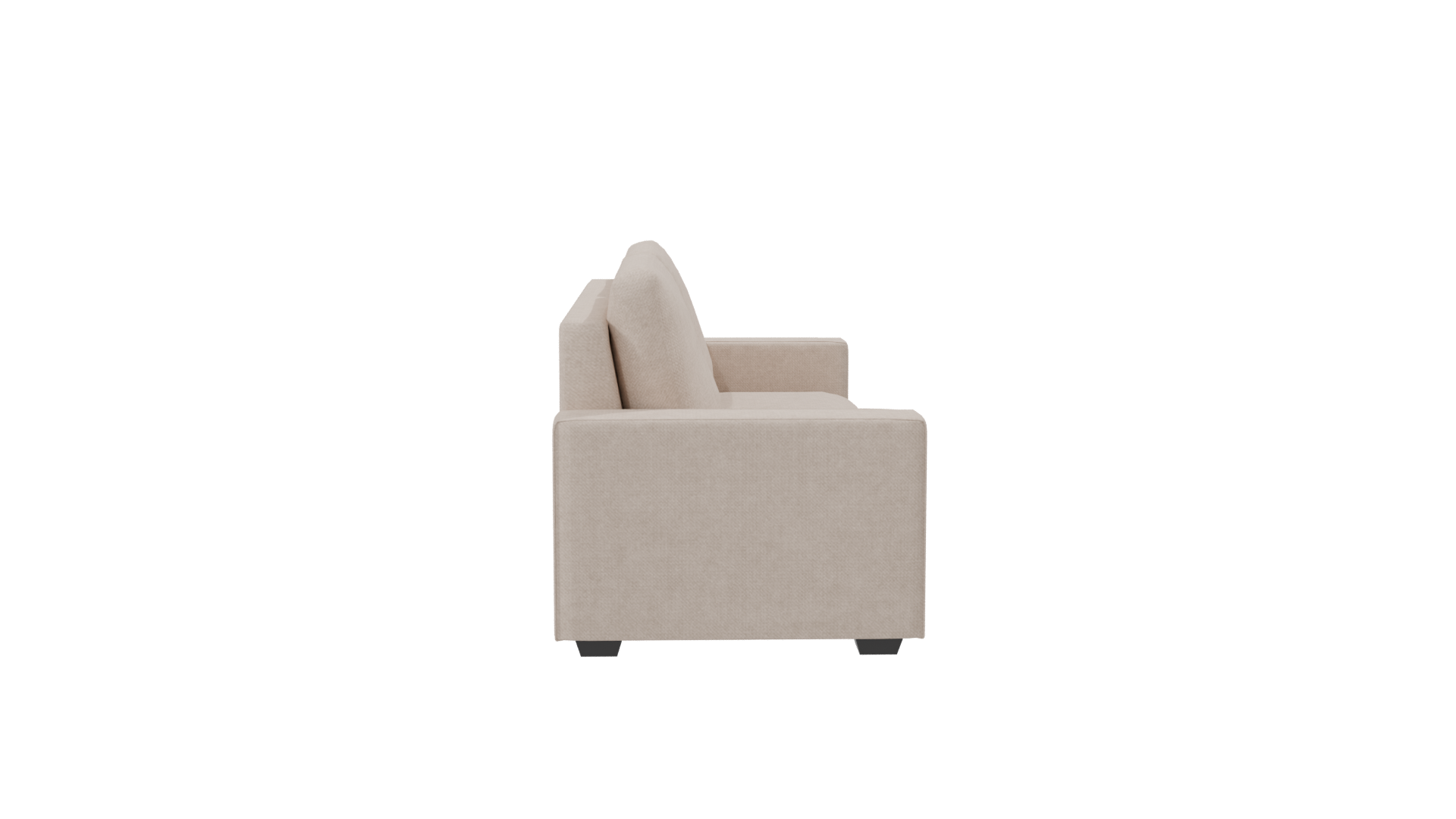 Contemporary Fabric Sofa 3D Model - Professional 3D Model Render 8